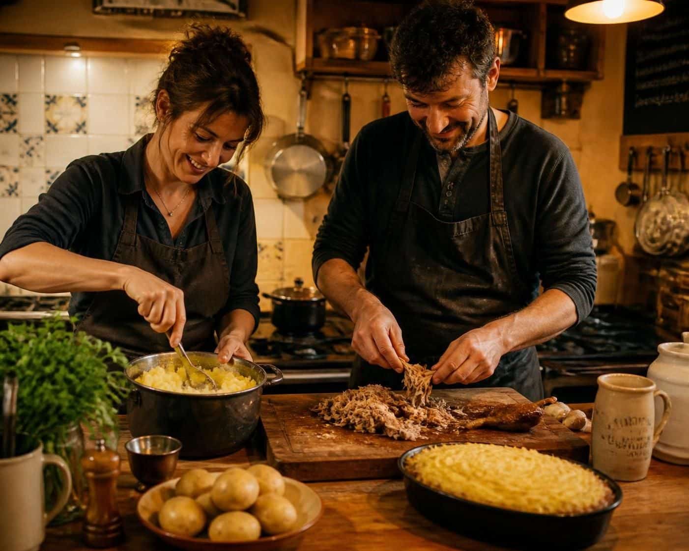 découvrez la recette authentique du parmentier de canard selon cyril lignac, un plat savoureux et raffiné à réaliser facilement chez vous.