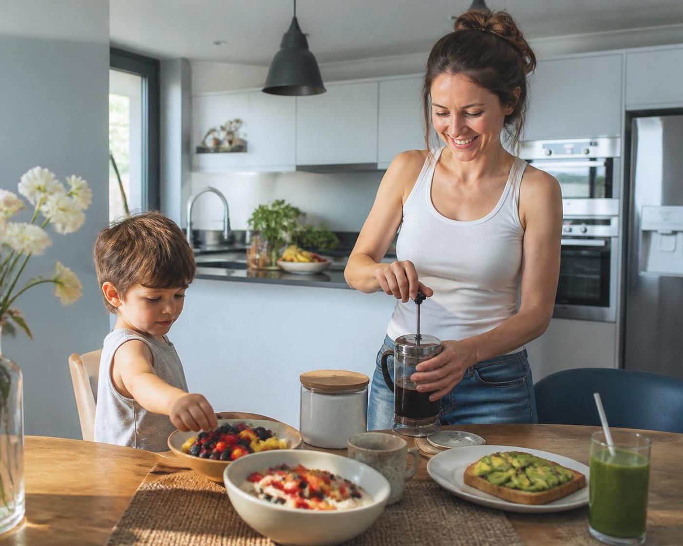 découvrez des routines et astuces simples pour préparer un petit déjeuner végétarien rapide et gagner du temps chaque matin.