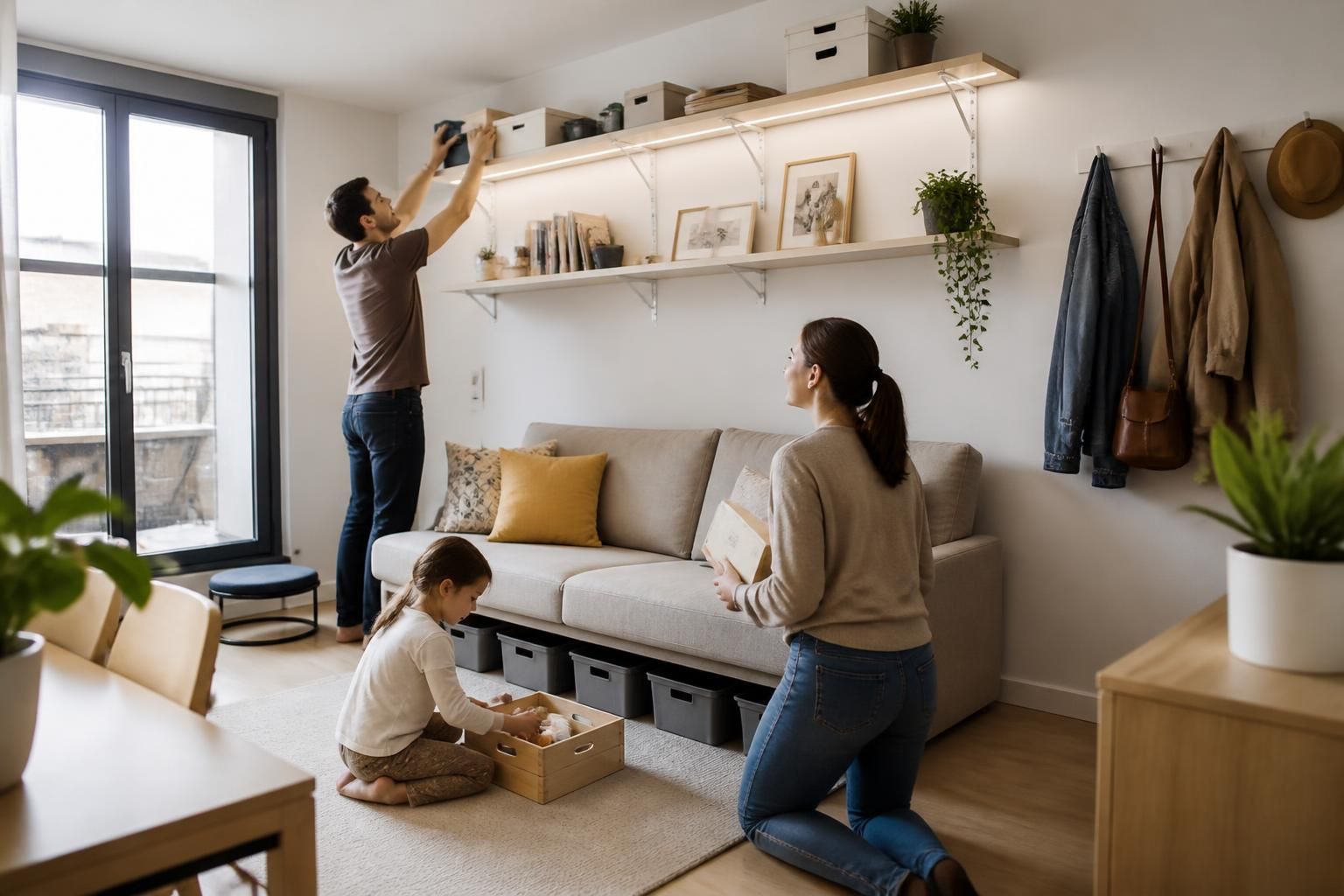 découvrez des astuces pratiques et simples pour optimiser et organiser efficacement les petits espaces chez vous grâce à des solutions de rangement malin.
