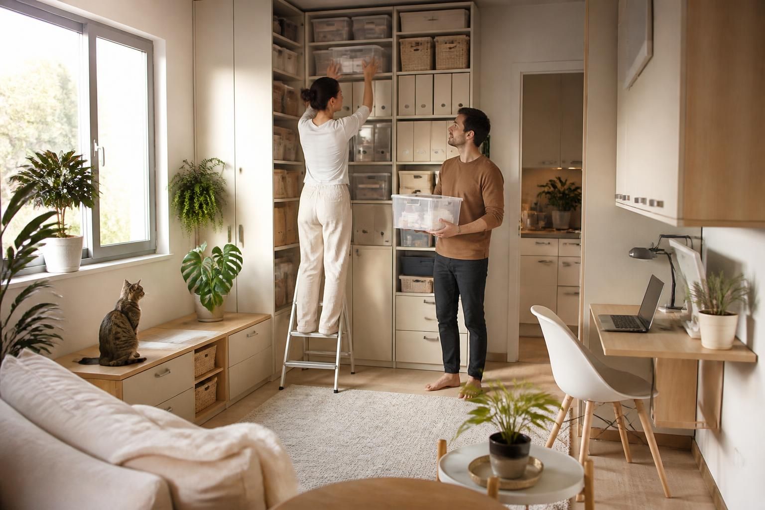 découvrez des astuces simples et efficaces pour optimiser le rangement dans les petits espaces de votre maison et maximiser chaque centimètre.