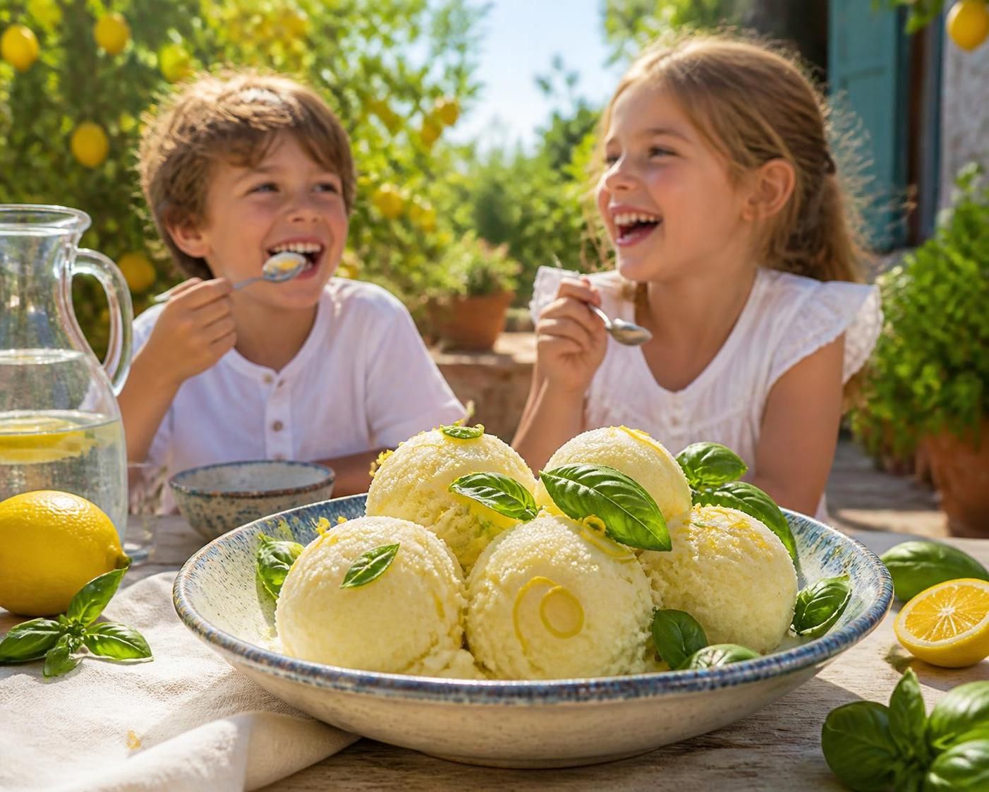 découvrez notre recette facile de sorbet citron basilic, un dessert glacé rafraîchissant et original parfait pour les chaudes journées d'été.