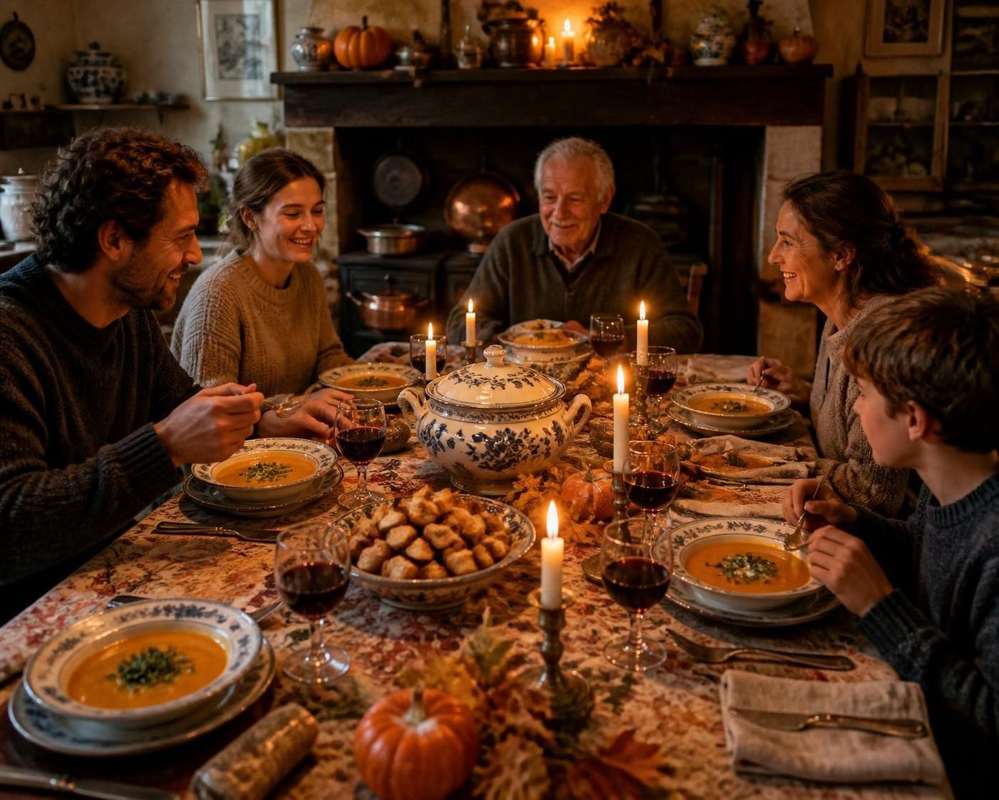 découvrez la recette traditionnelle de soupe au potiron de grand-mère, parfaite pour savourer les saveurs chaleureuses de l’automne.