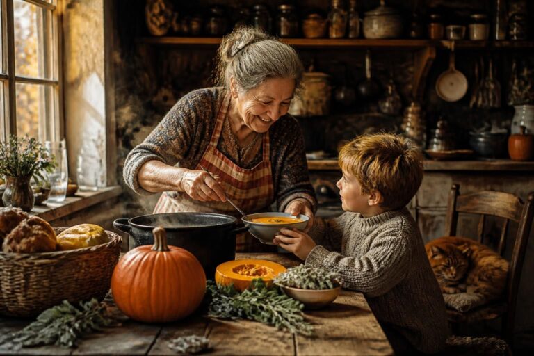 découvrez la recette traditionnelle de soupe au potiron de grand-mère pour savourer pleinement les saveurs réconfortantes de l’automne.