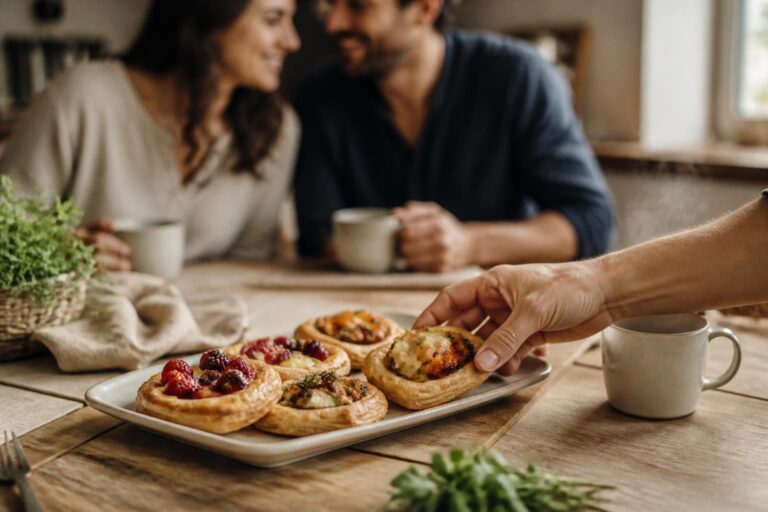 découvrez nos recettes de tartelettes sucrées et salées en pâte feuilletée, croustillantes et savoureuses, parfaites pour régaler tous les palais à l'occasion de vos repas et goûters.